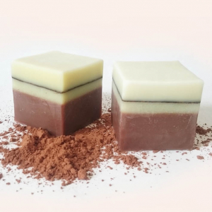 Savon brun cacao - beurre de cacao