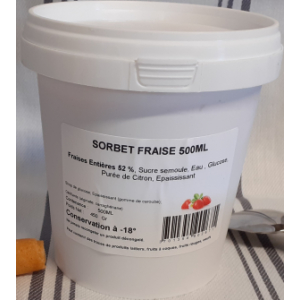 Sorbet fraise