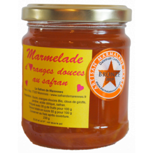 Marmelade d'oranges douces au safran