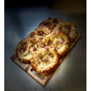 La bretzel gratinée