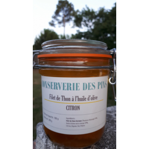 Thon blanc à l'huile - citron