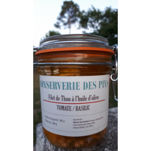 Thon blanc à l'huile - tomate/basil