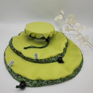 Charlotte couvre-plat vert