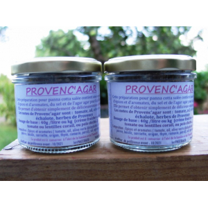 Provenc'agar pour panna cotta salée