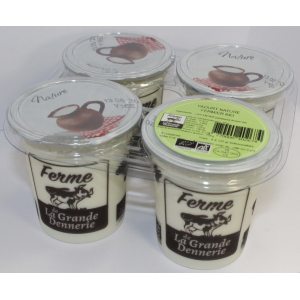 Yaourt au lait entier fermier bio