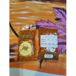 Piments cari séchés