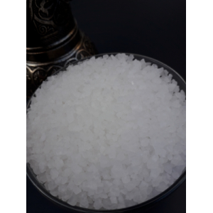 Gros sel du désert du kalahari,