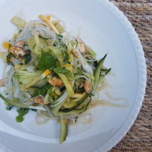 Salade nouilles thaï