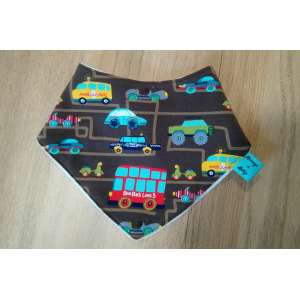 Bavoir bandana 'trucks'