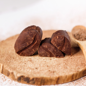 Chocolat cru au café