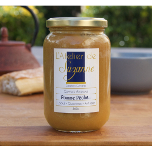 Compote pomme pêche