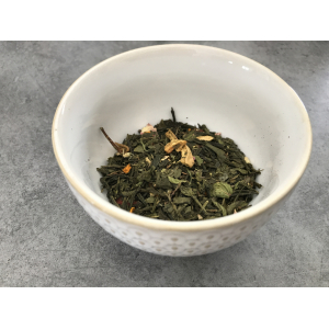 Thé vert mandarine noix