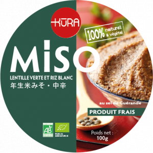 Miso doux lentille verte