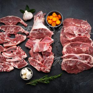 1/4 agneau arrière (gigot tranché)