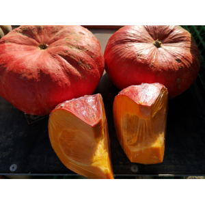 Potiron rouge vif d'étampes au kg