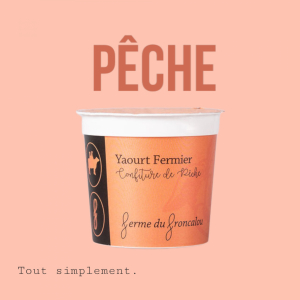 Yaourt pêche