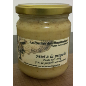 Miel à la propolis arome orange