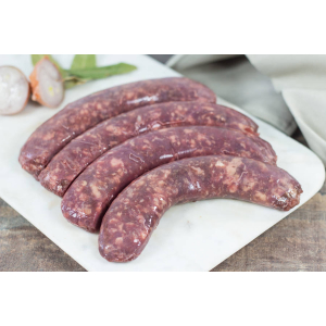 Saucisses de boeuf par 4.
