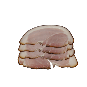 Jambon fumé et braisé