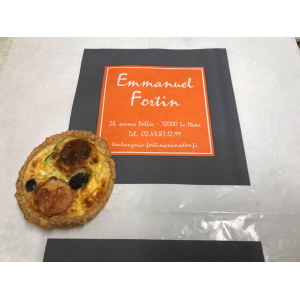 Quiche chèvre courgettes 1 personne