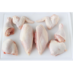 Poulet découpé de 1.850kg à 2.150