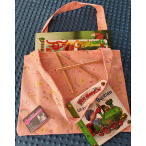 Sac tissus phosphorescent