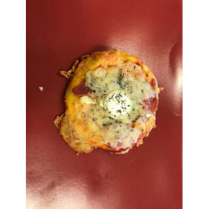 Mini pizza jambon,chèvre par 2