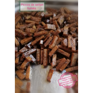 Piccos de seitan fumés