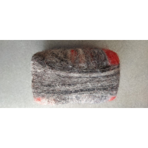 Savon enrobé de laine feutrée