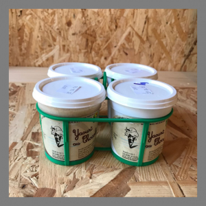 Lot de 4 yaourts au caramel bio