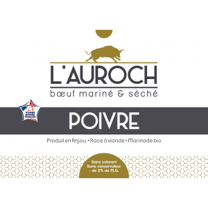 Bœuf mariné et séché 'poivre'