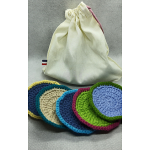 Lingettes démaquillantes au crochet