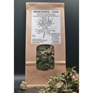 Infusion 4 saisons : printemps / foie