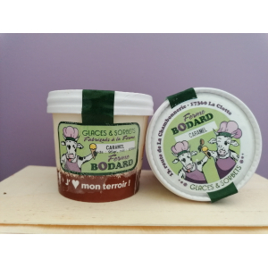 Crème glacée caramel