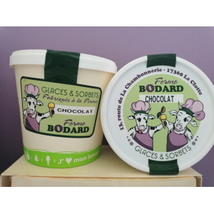 Crème glacée chocolat