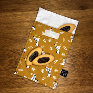 Pochette goûter - zèbre