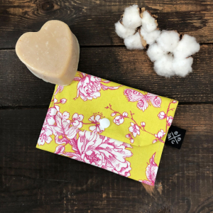 Pochette savon - flowers