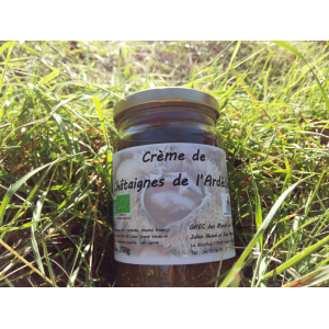Crème de châtaignes avec éclats