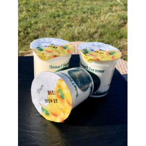 Yaourt brassé poire