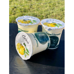 Yaourt brassé citron