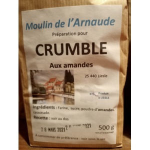 Préparation pour crumble