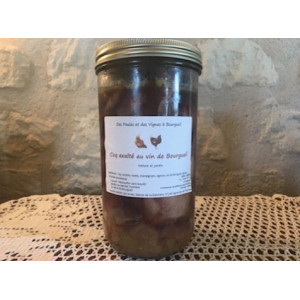Coq au vin de bourgueil