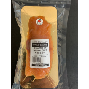 Brisures de saumon fumé