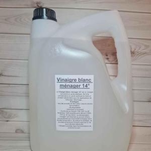 Vinaigre blanc ménager 14° 5l