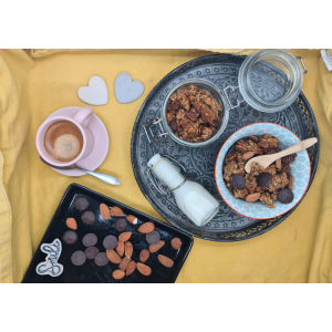 Granola noir amandes bio