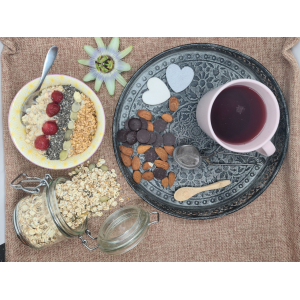 Muesli noir amandes bio