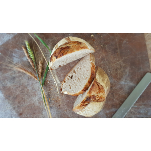 Pain de campagne bio pur levain 500g
