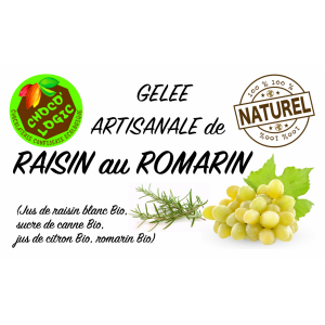 Gelée raisin romarin