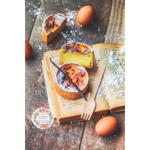 Flans à la vanille individuel