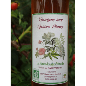 Vinaigre aux quatre fleurs